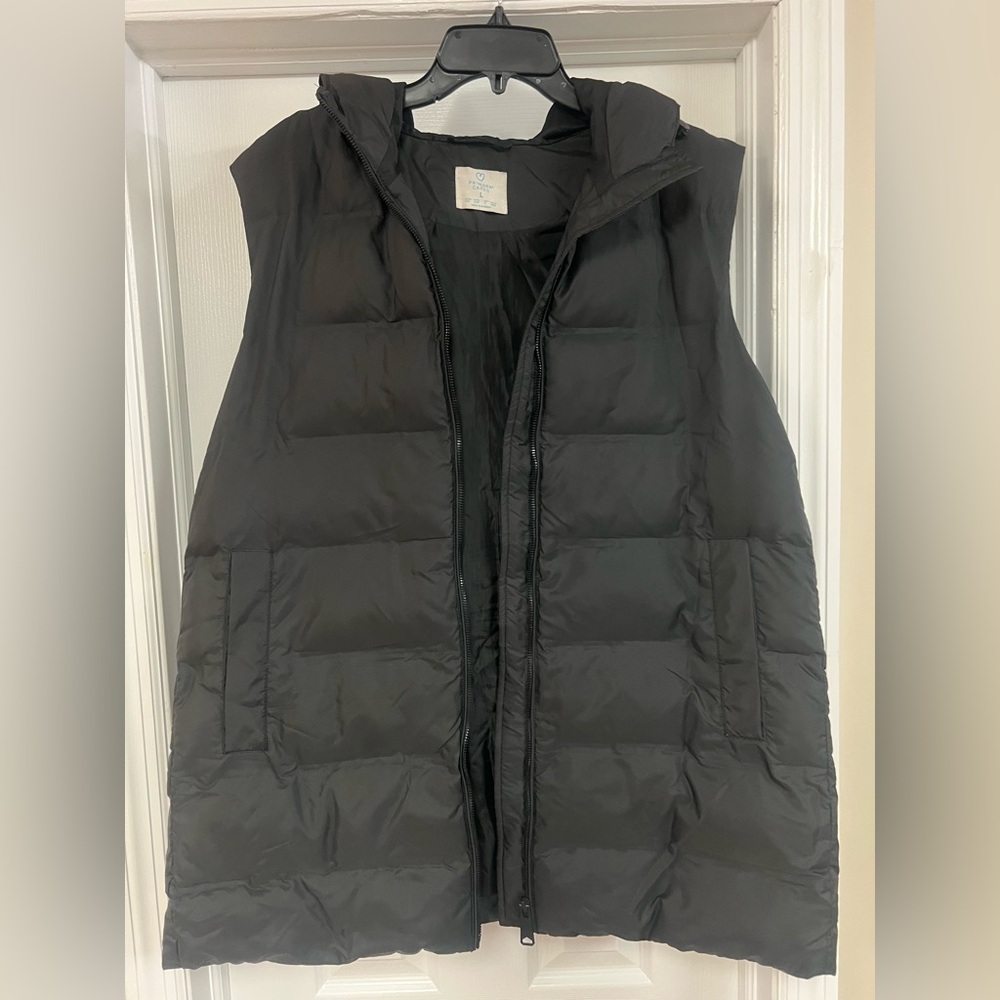Primark Black Quilted Puffer Vest